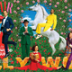 Michael B. Jordan, left, Charlize Theron, Zendaya, Sacha Baron Cohen, Spike Lee, Maya Rudolph, Lakeith Stanfield, Awkwafina, Michaela Coel and Dan Levy